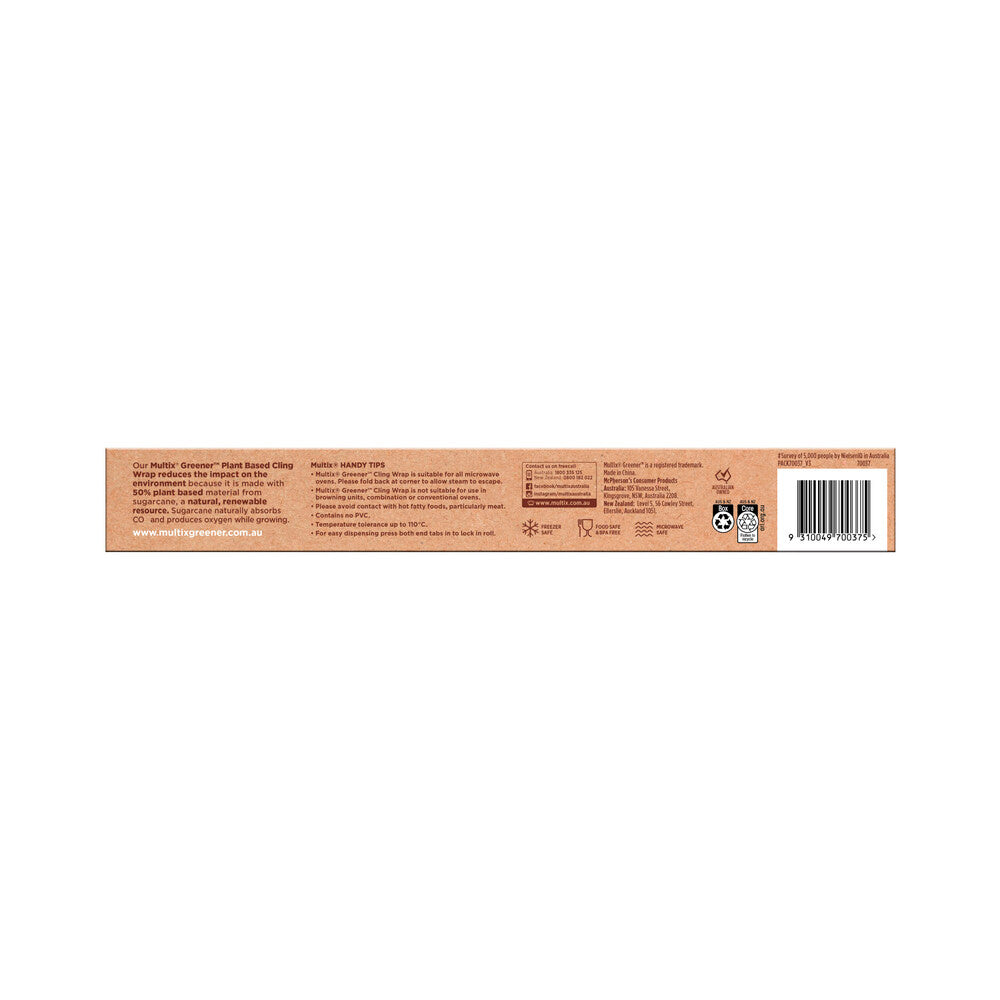 Multix Greener Plant Based ing Wrap 20m - 1 pack