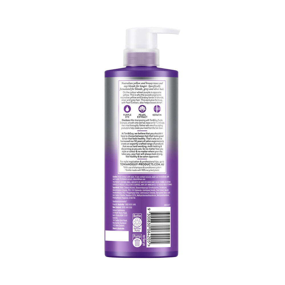 Toni & Guy Conditioner Purple - 600mL