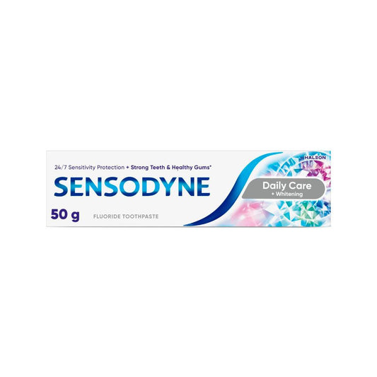 Sensodyne Daily Care And Whitening Toothpaste For Sensitive Teeth - 50g