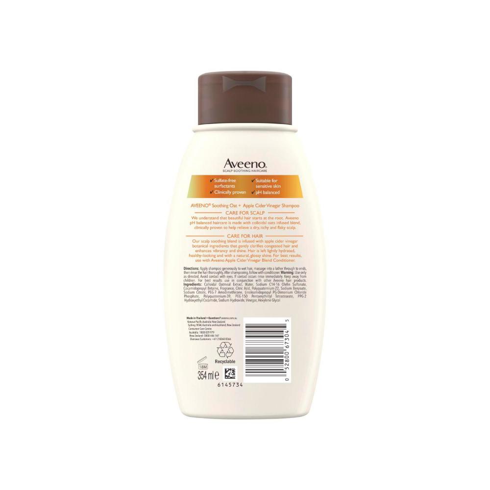 Aveeno Apple Cider Shampoo - 354mL