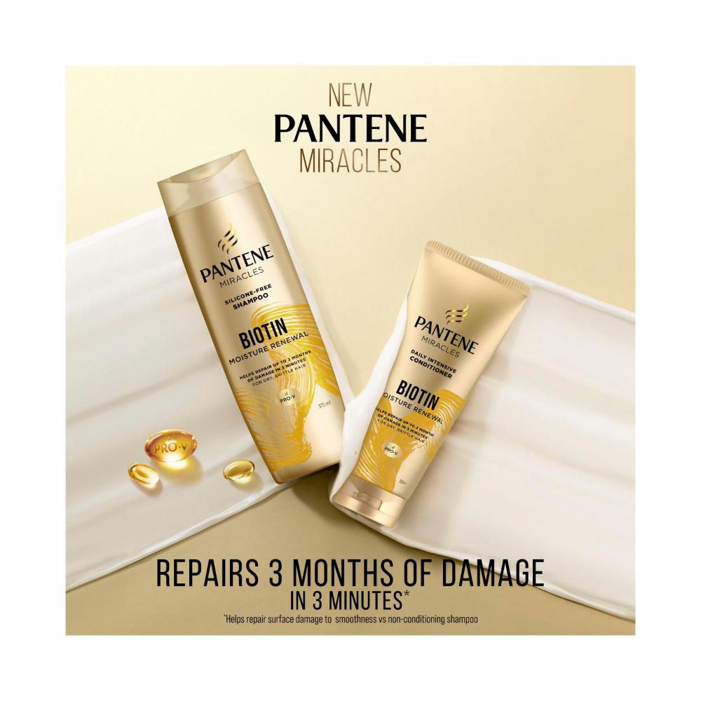 Pantene Miracles Biotin Moisture Renewal Conditioner - 180mL