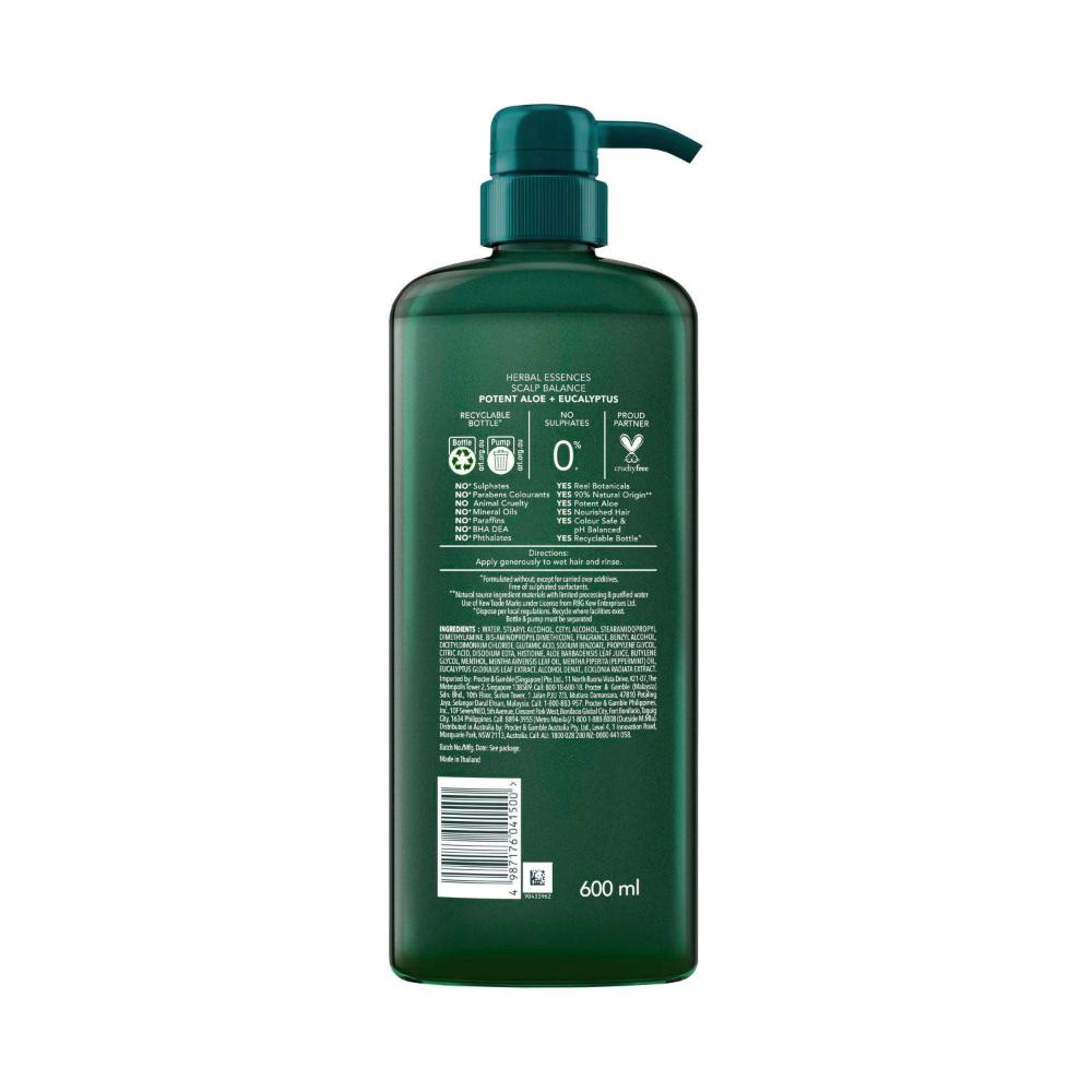 Herbal Conditioner Potent Aloe + Eucalyptus - 600mL