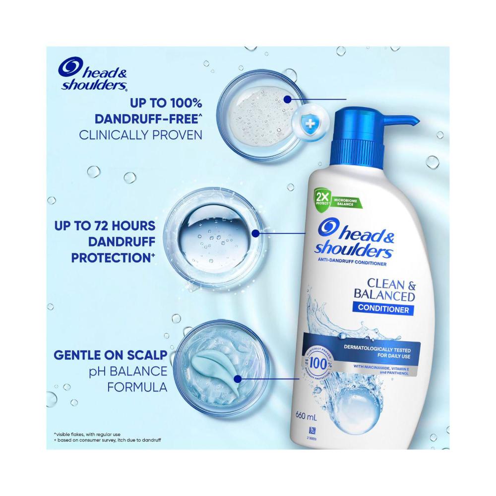 Head & Shoulders Anti-dandruff Conditioner ean & Balanced - 660mL