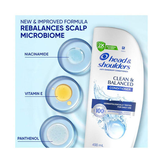 Head & Shoulders Conditioner ean Balanced - 400mL