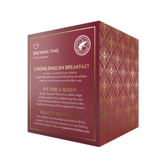 Queen Victoria English Breakfast Extra Strong Tea Bags - 10 pack