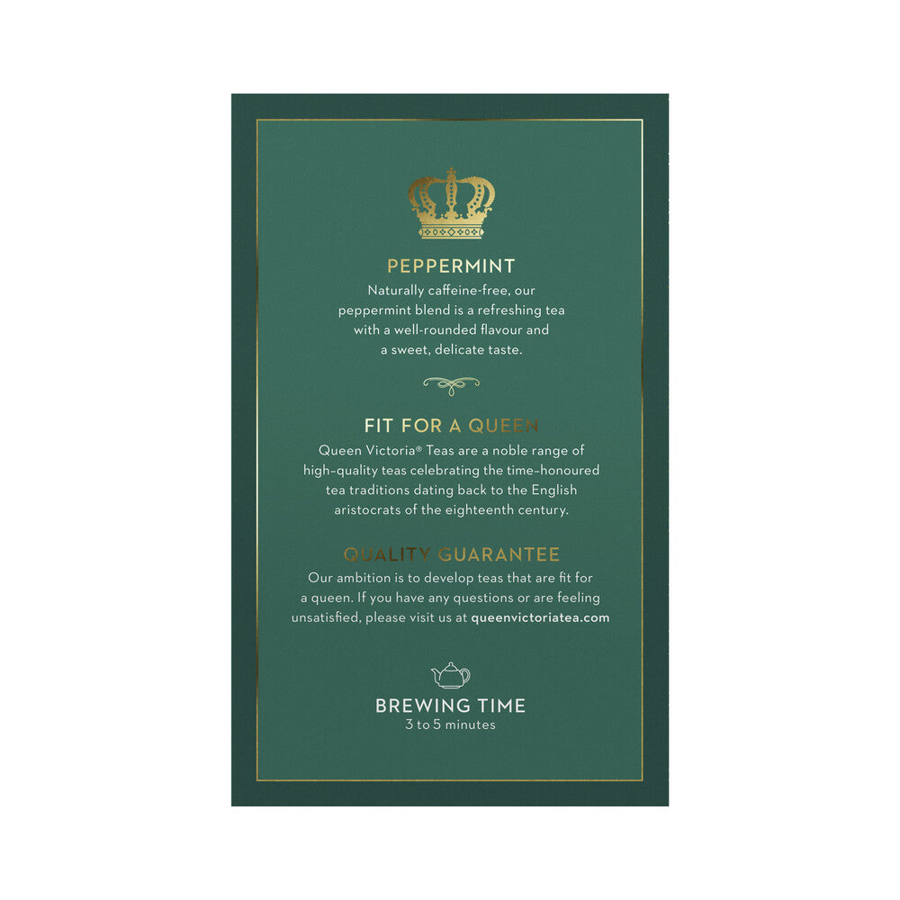 Queen Victoria Peppermint Tea Bags - 50 pack