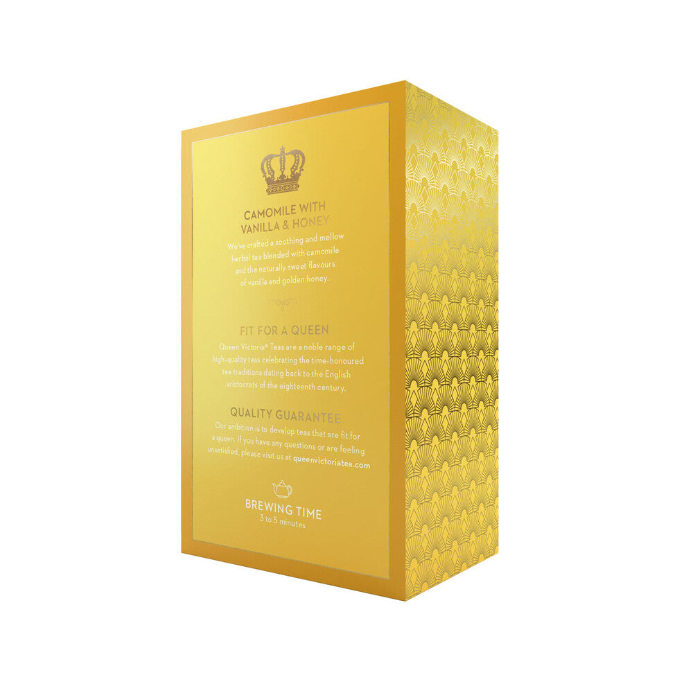 Queen Victoria Honey & Vanilla Camomile Tea Bags - 50 pack