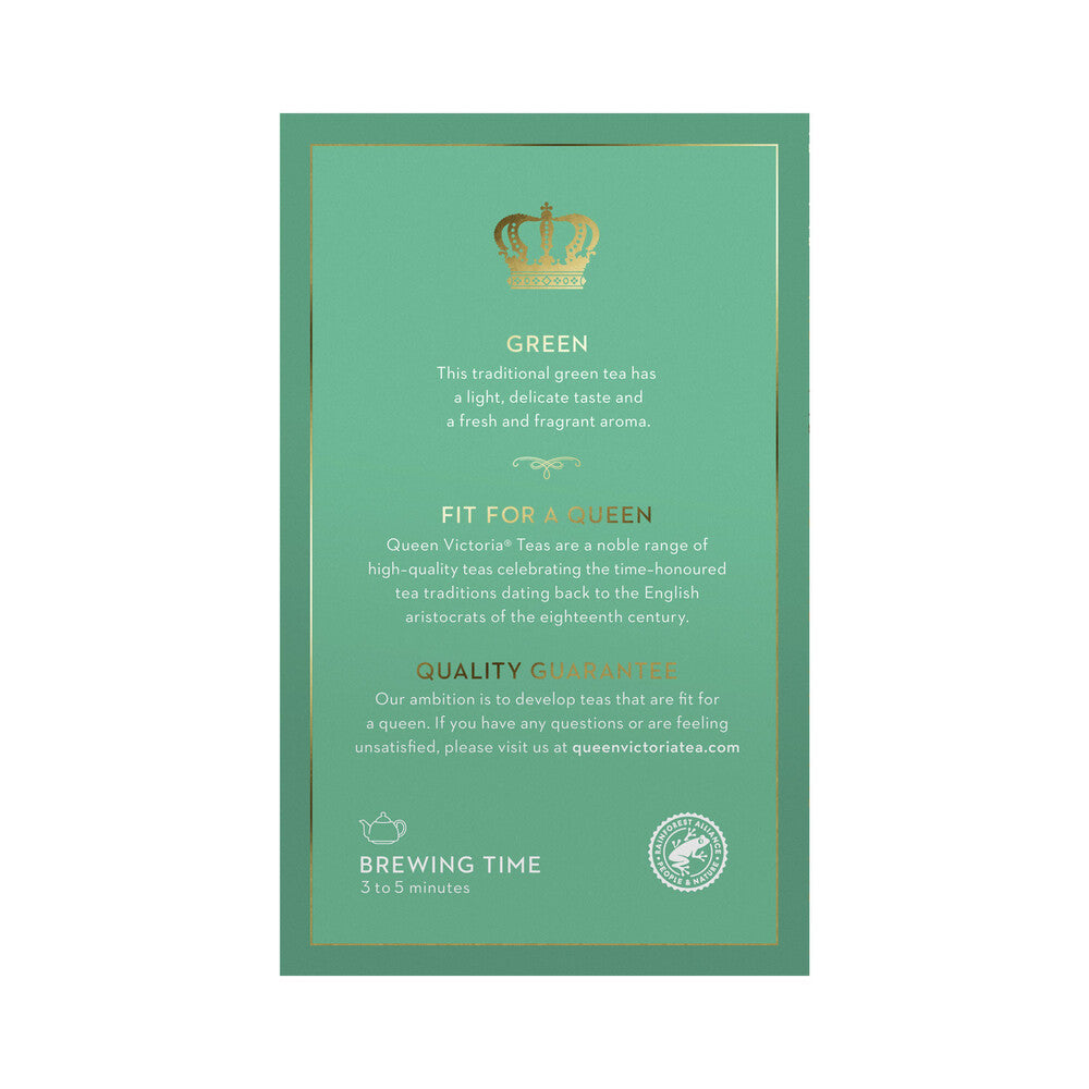 Queen Victoria Green Tea Bags - 50 pack