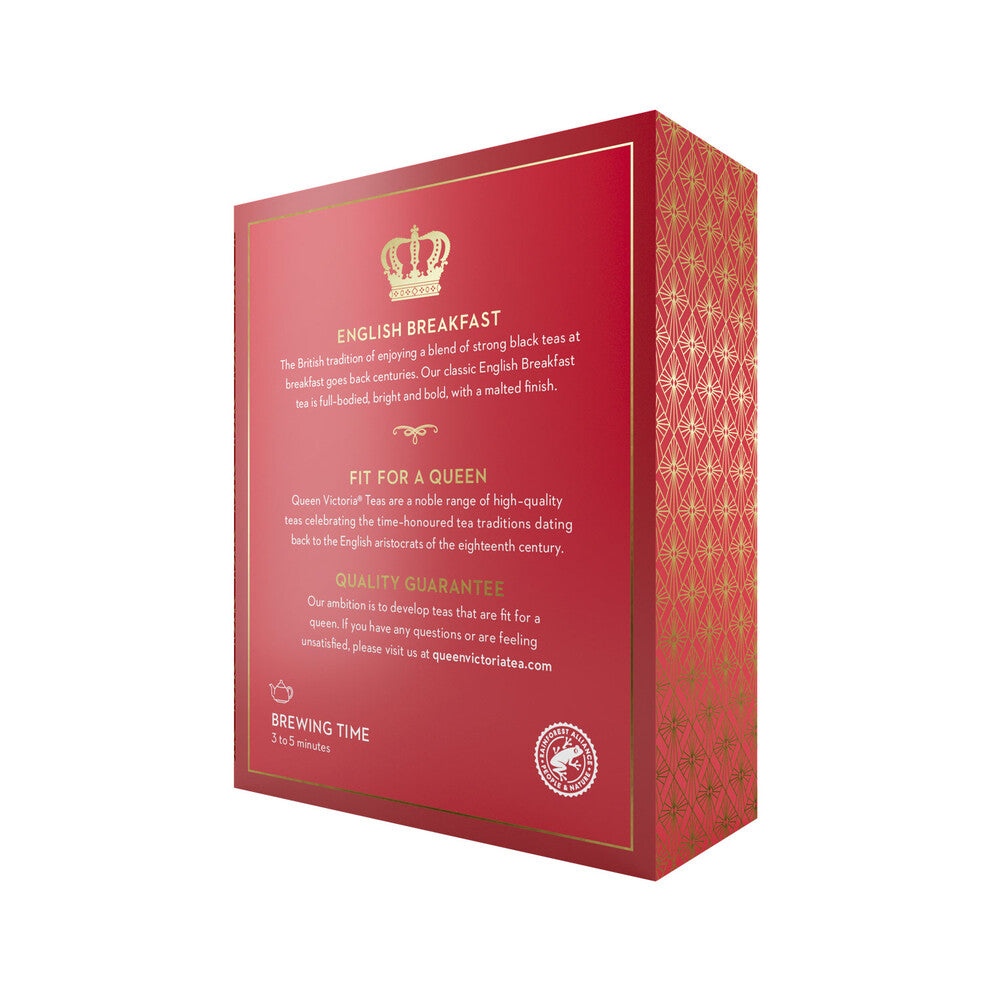 Queen Victoria English Breakfast Tea Bags - 100 pack