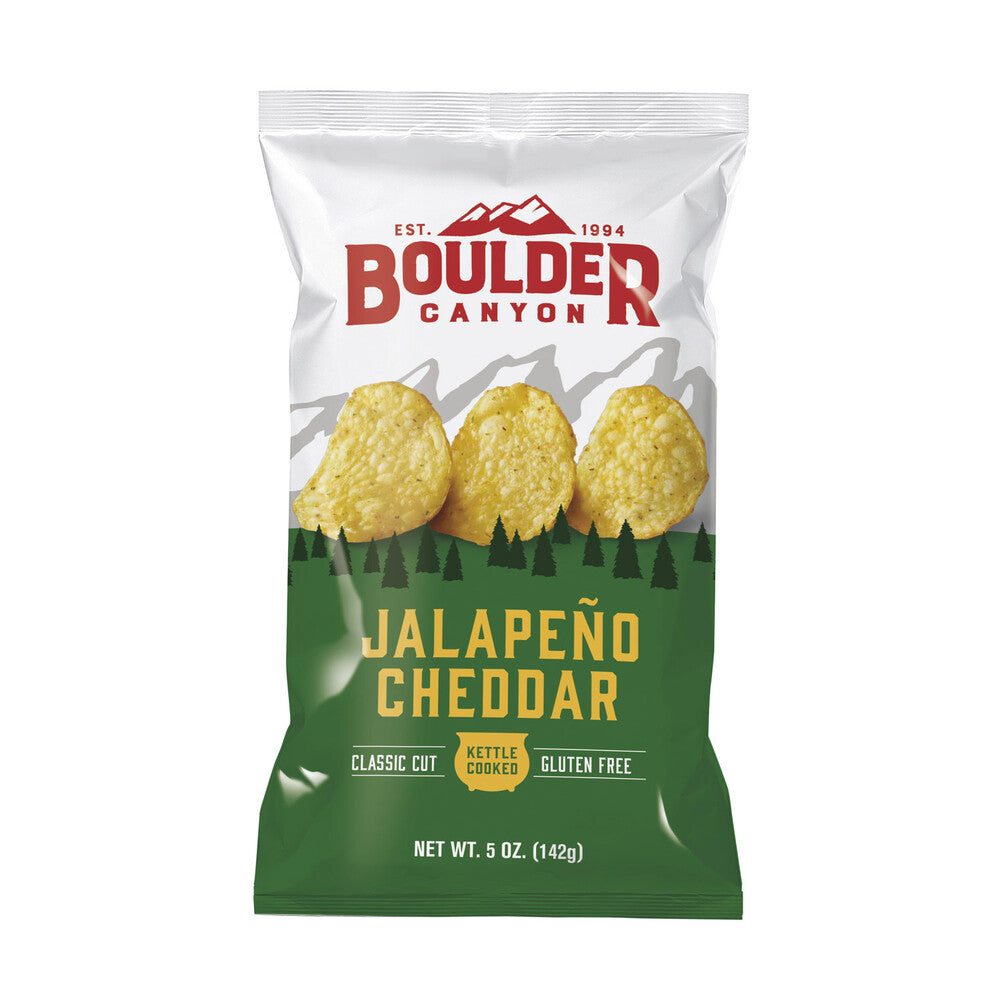 Boulder Canyon Jalapeno Cheddar Chips - 142g