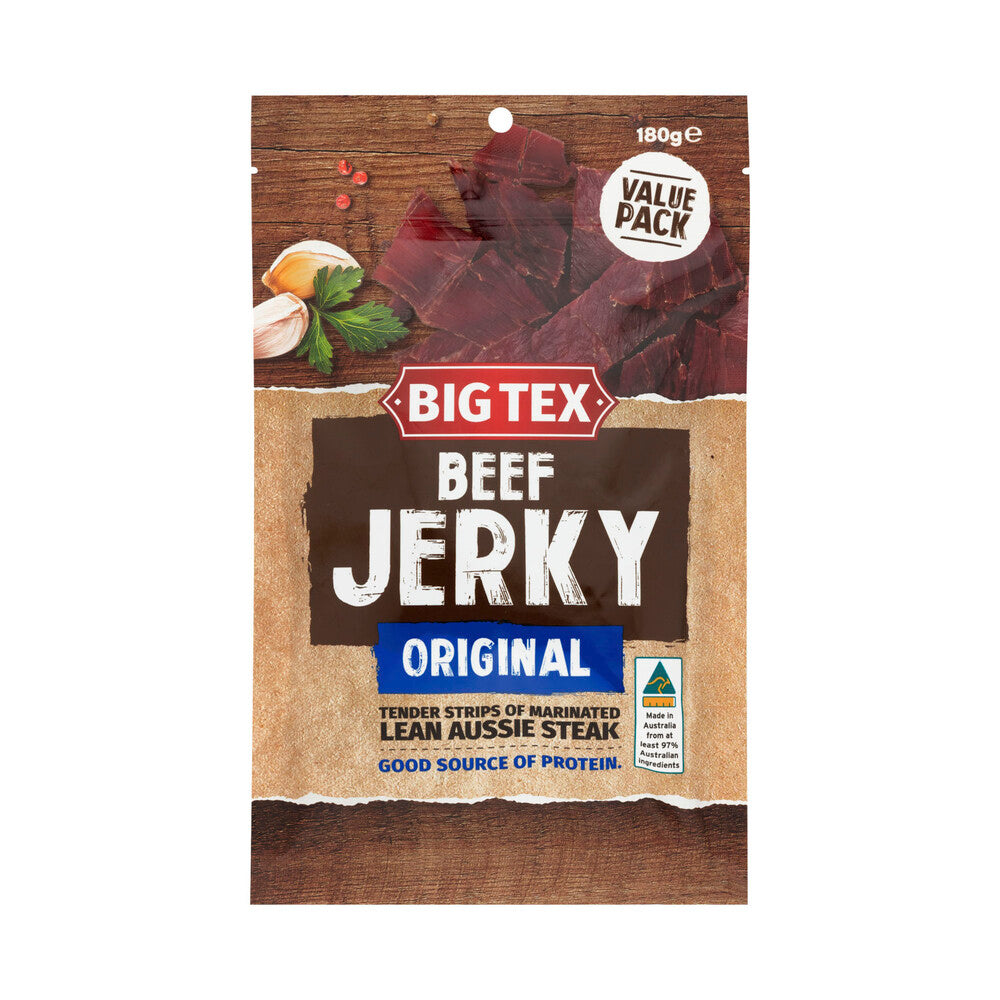 Big Tex Beef Jerky Original - 180g