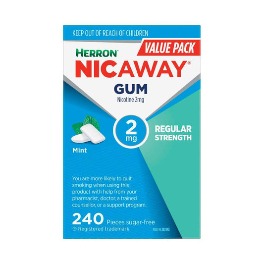 Herron Nicaway Mint Chewing gum 2mg - 240 pack