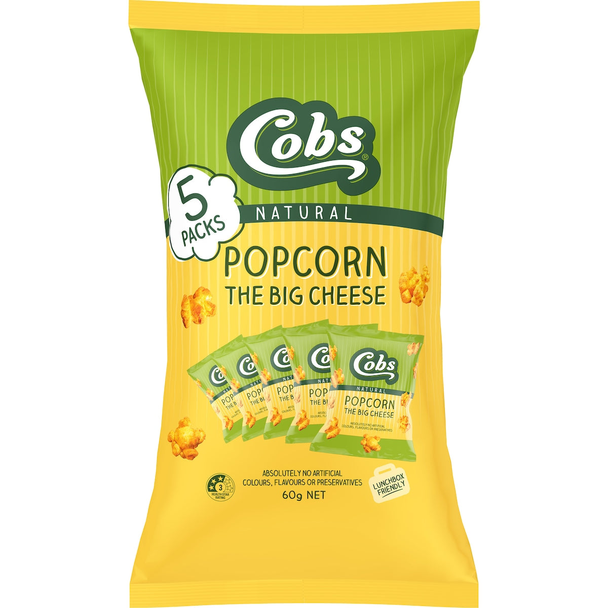 Cobs Popcorn The Big Cheese 5 Pack