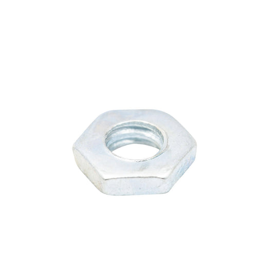 Zenith Zinc Plated Hex Half Nuts Whitworth Threaded 3/16" 45 Pack