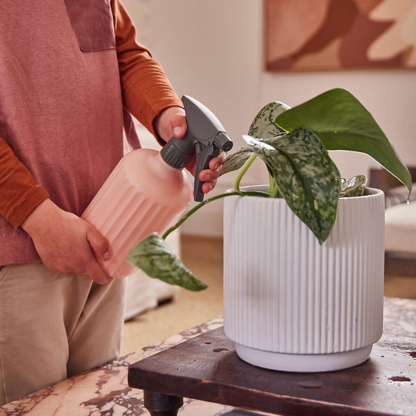 Nylex Garden Trigger Sprayer - 750ml - Ballet Blush