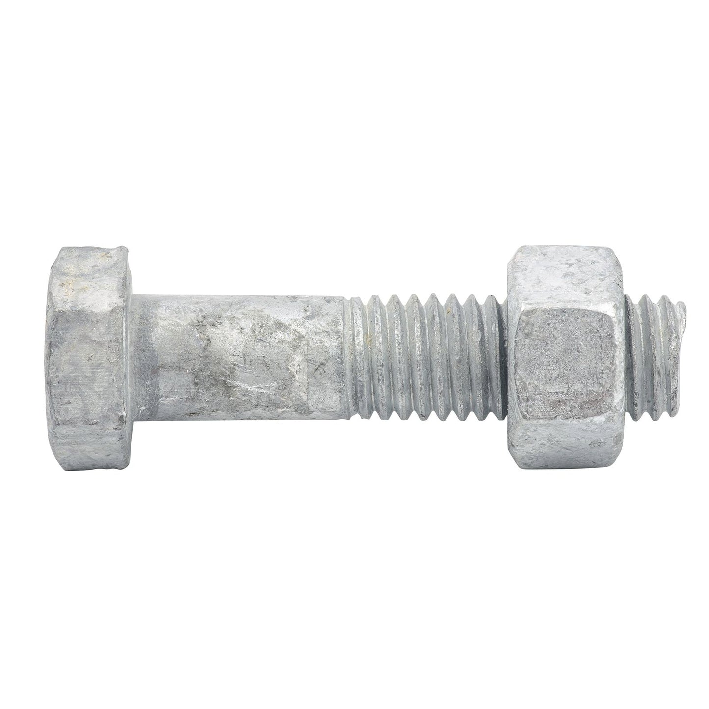 Zenith M12 x 50mm - Hot Dipped Galvanised Hex Head Bolt & Nut