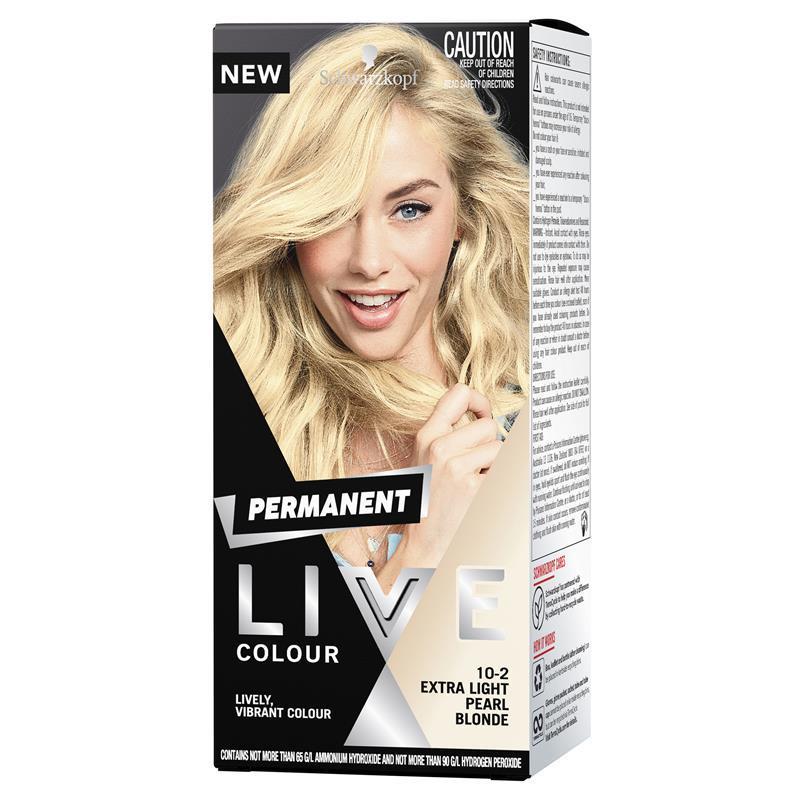 Schwarzkopf LIVE Colour Permanent 10.2 Extra Light Pearl Blonde