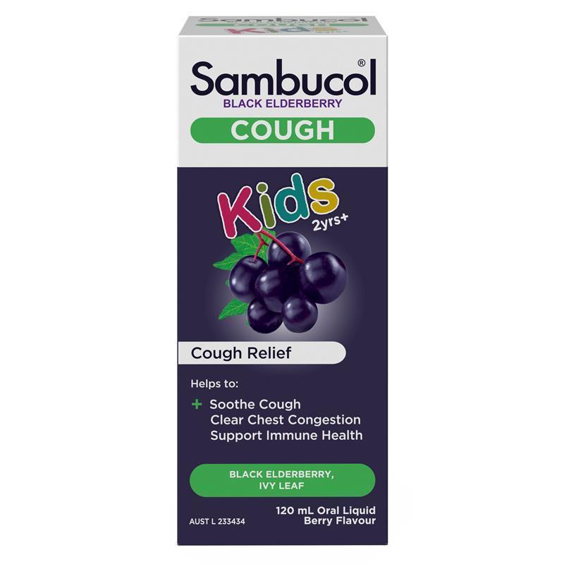 Sambucol Kids Cough Liquid 120ml