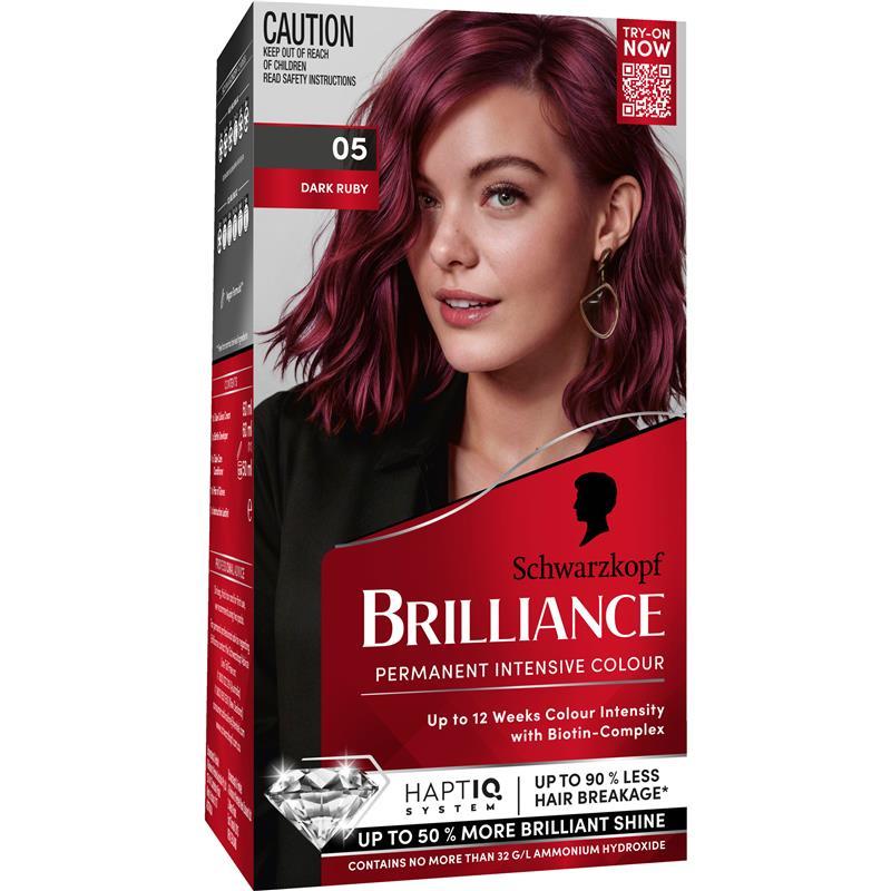 Schwarzkopf Brilliance 05 Dark Ruby New