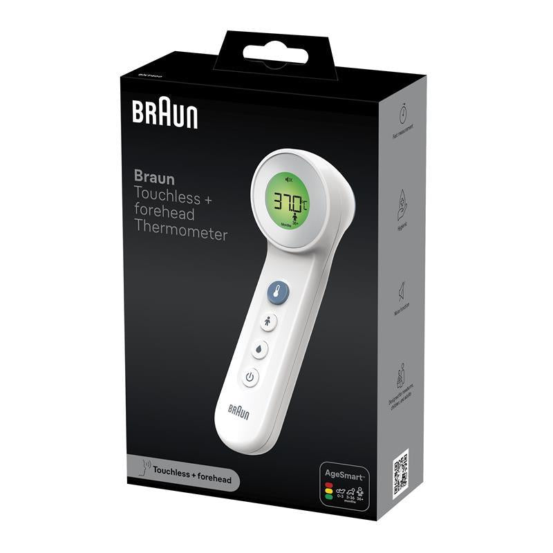 Braun Touchless + Forehead Thermometer BNT400