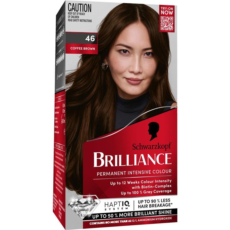 Schwarzkopf Brilliance 46 Coffee Brown New