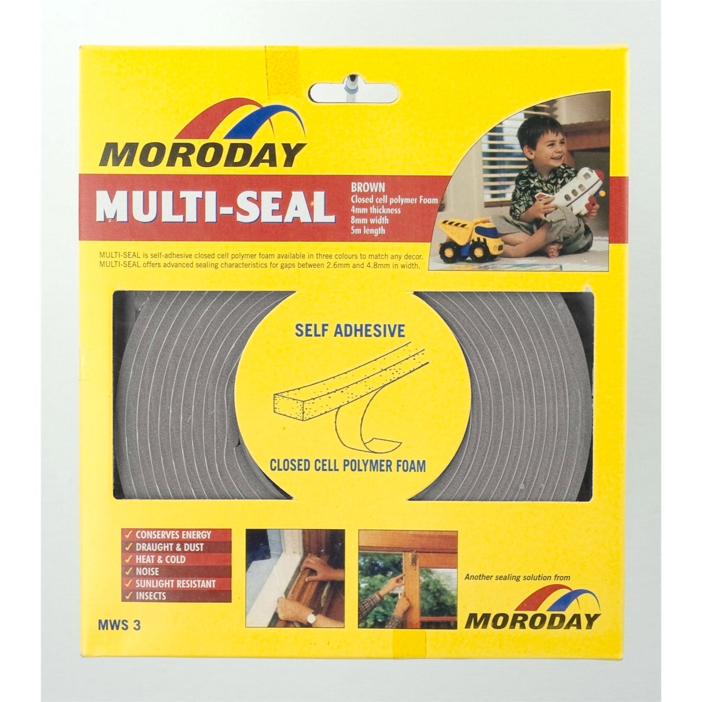 Moroday Grey Weather Seal - 9mm