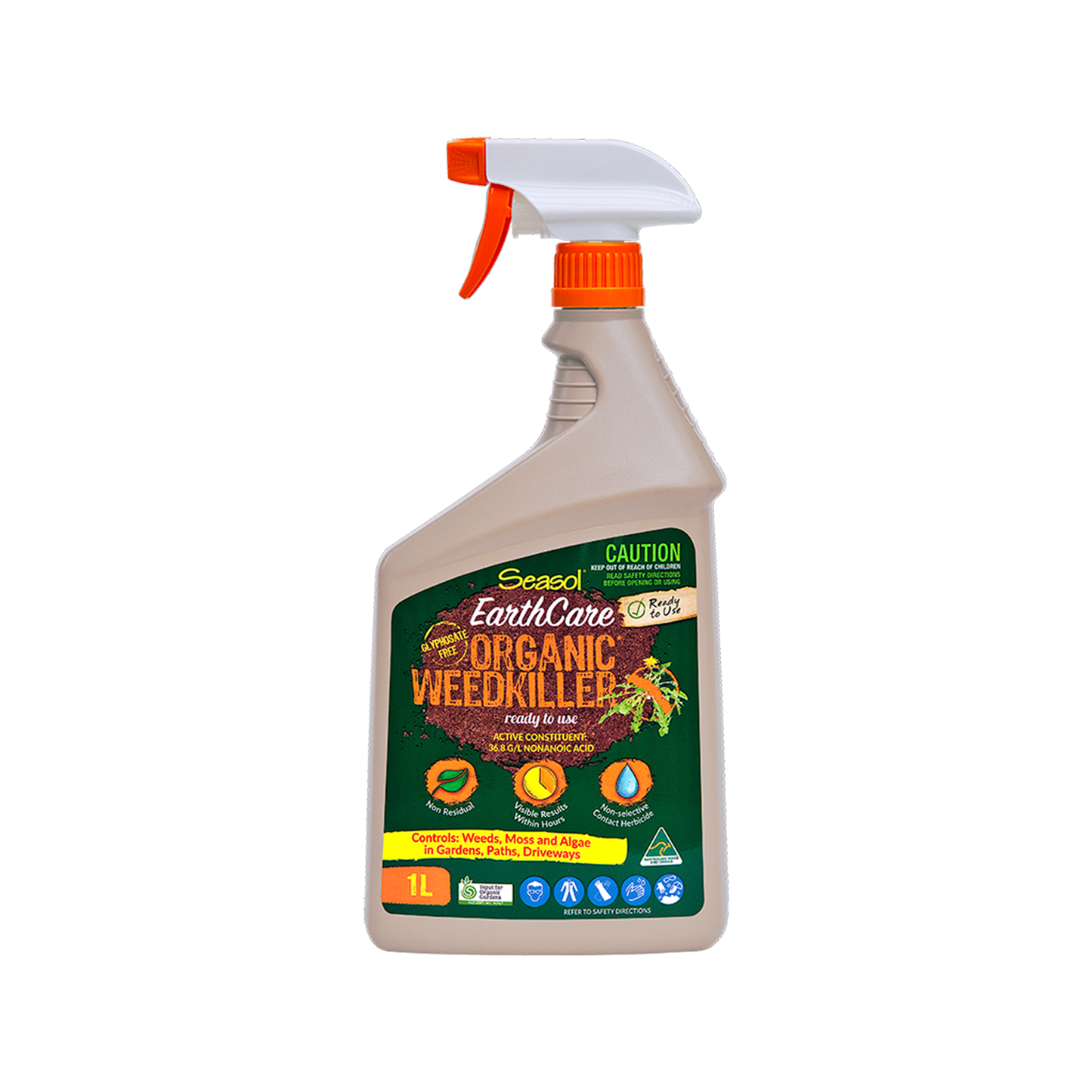 Seasol EarthCare Organic Weedkiller - 1L