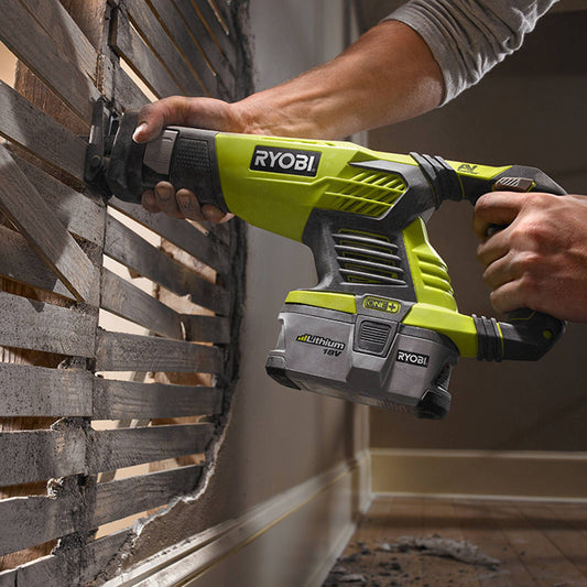 Ryobi ONE+ Compact Reciprocating Saw Kit - 4Ah