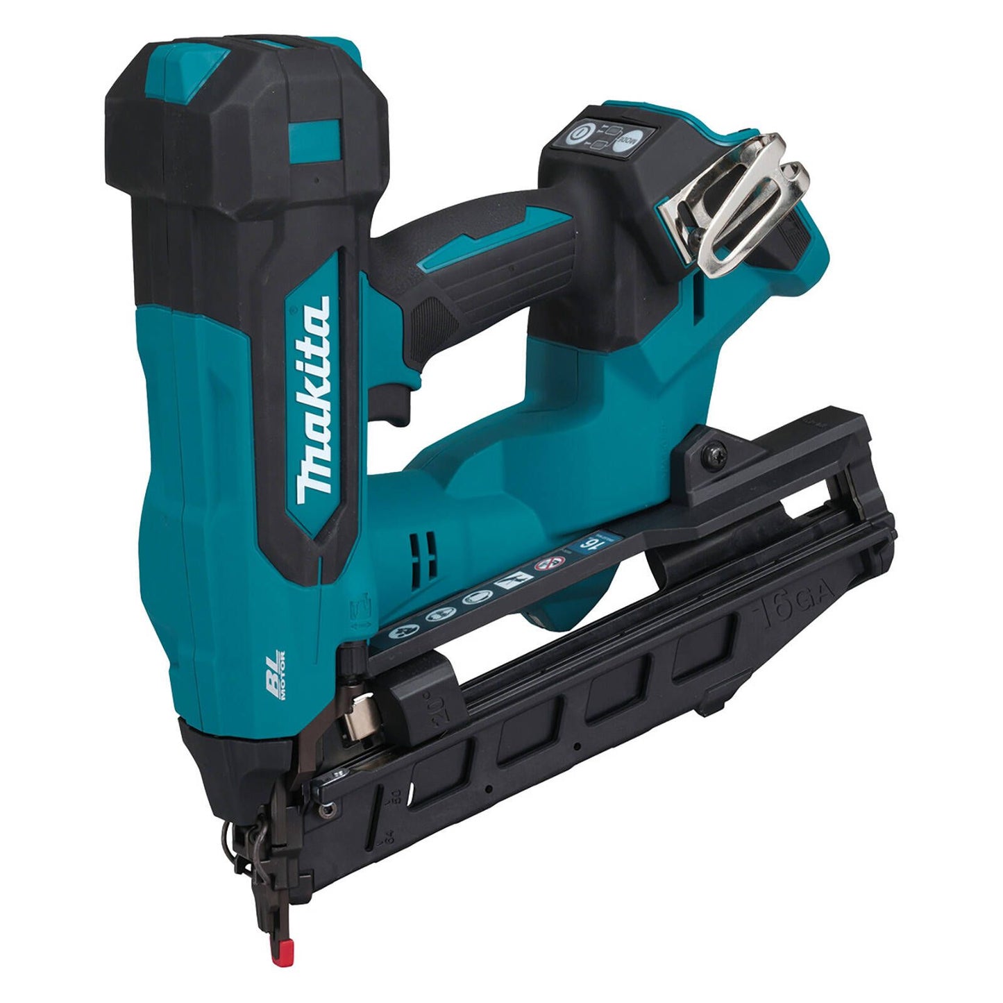 Makita Brushless Angled Finishing Nailer - 16Ga - 18V - Skin Only - DBN610Z