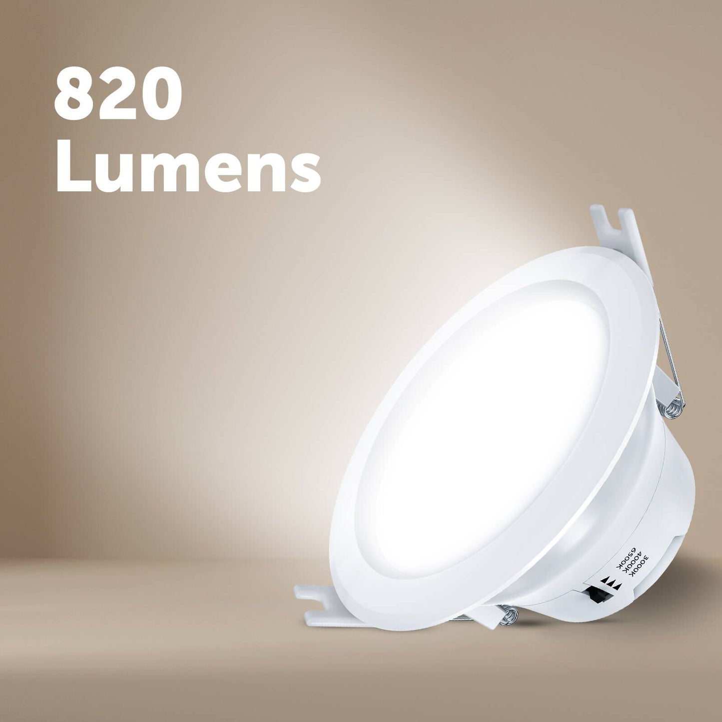 Arlec Tri Colour Dimmable LED Downlight - 9W - 92mm - 2 Pack