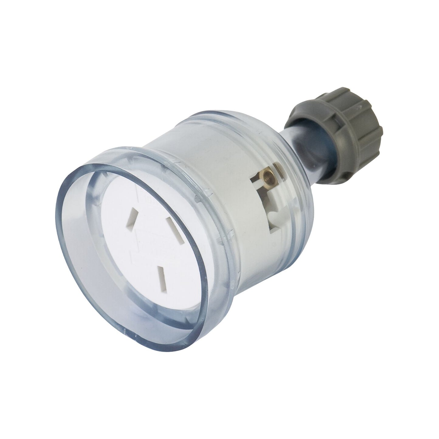 Deta 10A Clear Extension Socket