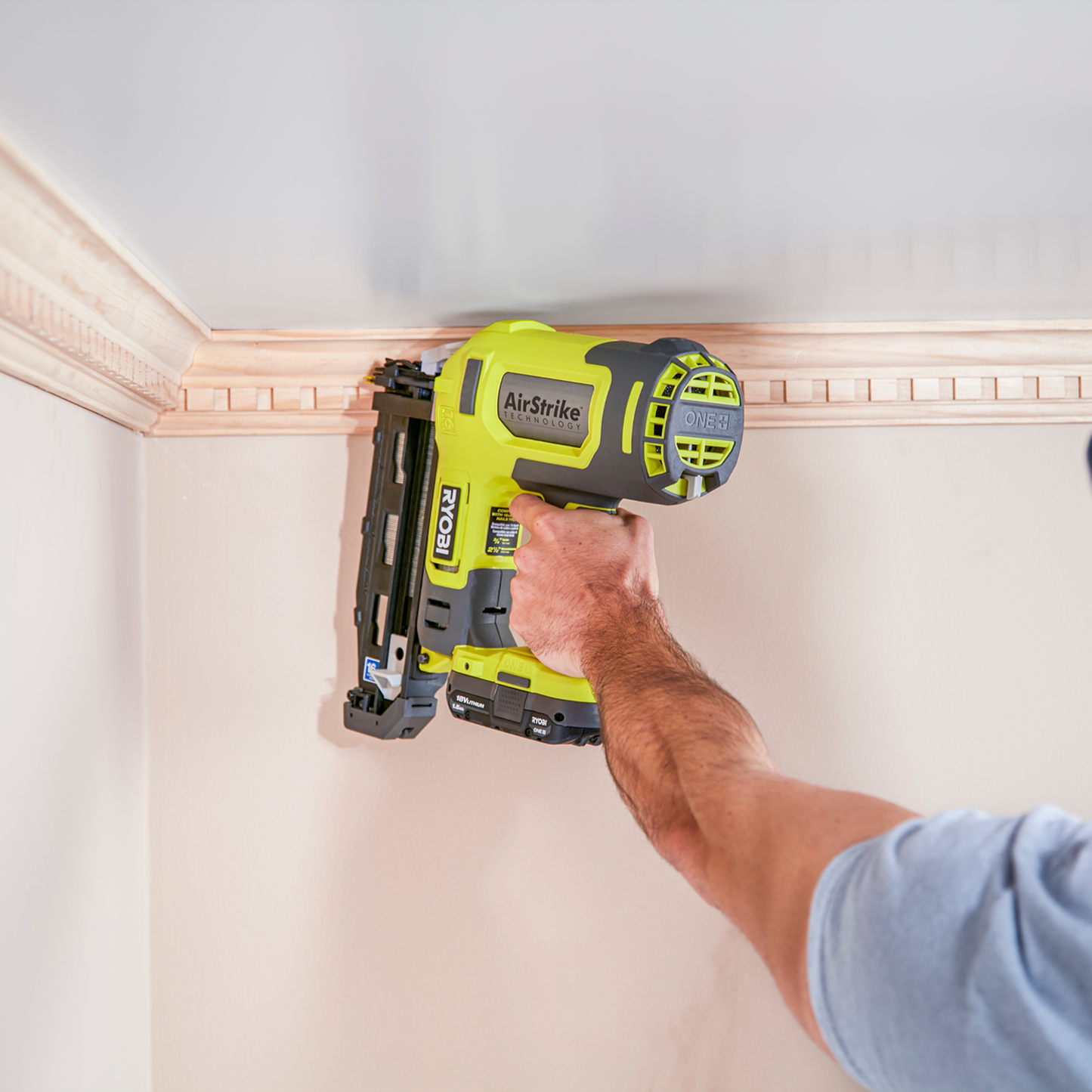 Ryobi Brad Nailer - 18V ONE+ - 16GA - 105 Capacity - Tool Only