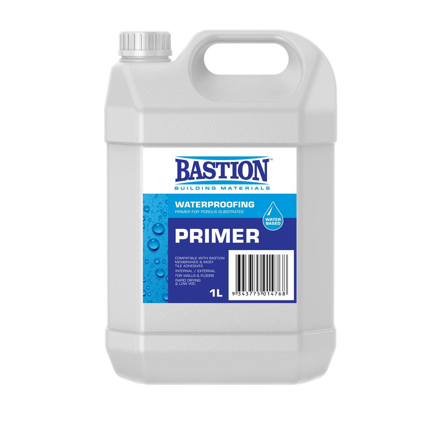 Bastion Water Based Primer - 1L