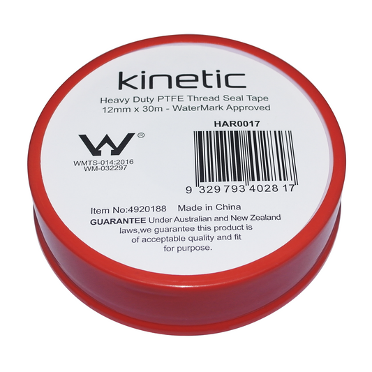 Kinetic 12mm x 30m Pink Premium Thread Seal