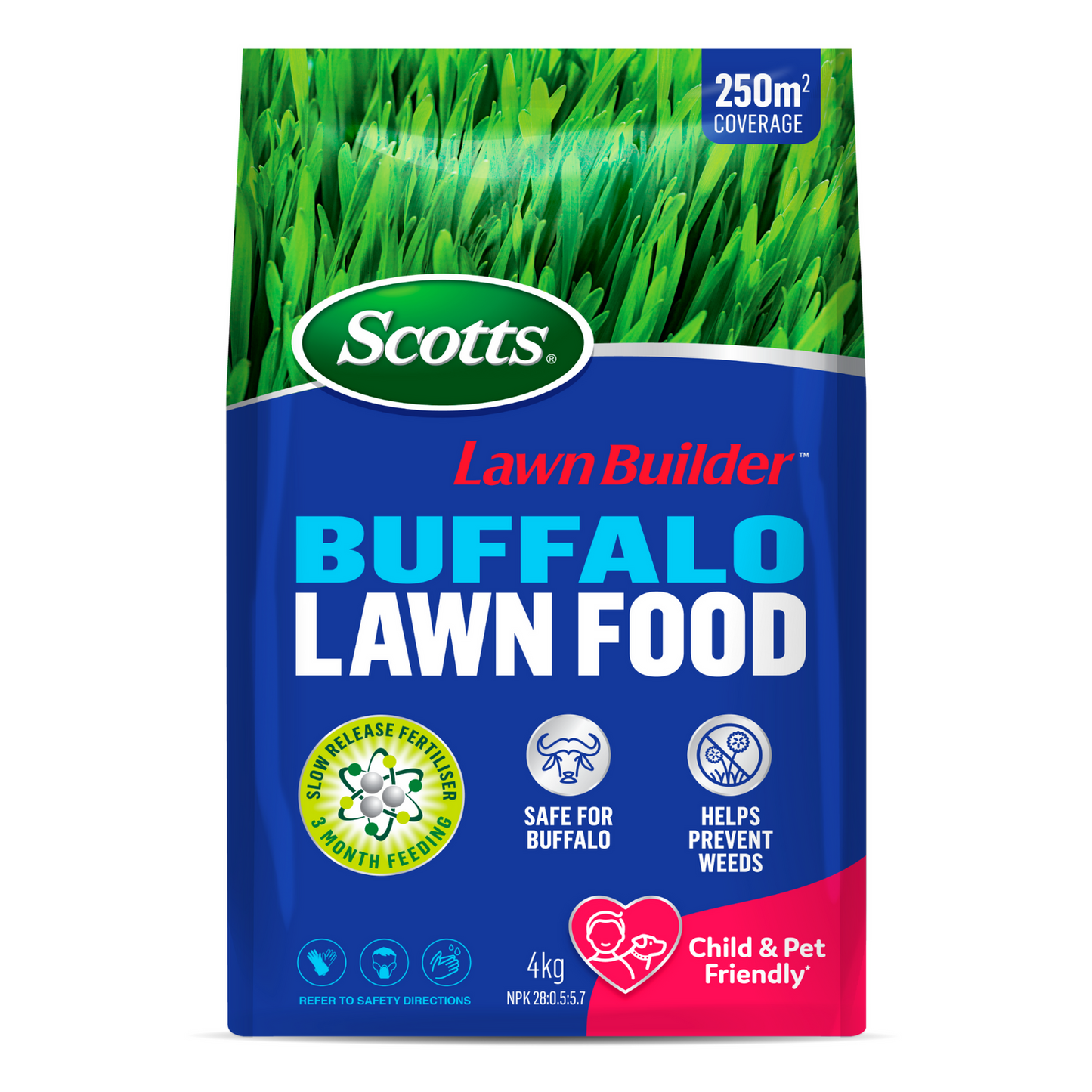 Scotts Lawn Builder Buffalo Lawn Food - 4kg