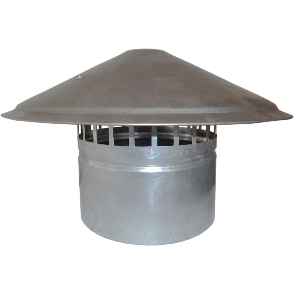 Kinetic 150mm Galvanised Cowl - Steel - Durable - Corrosion Resistant