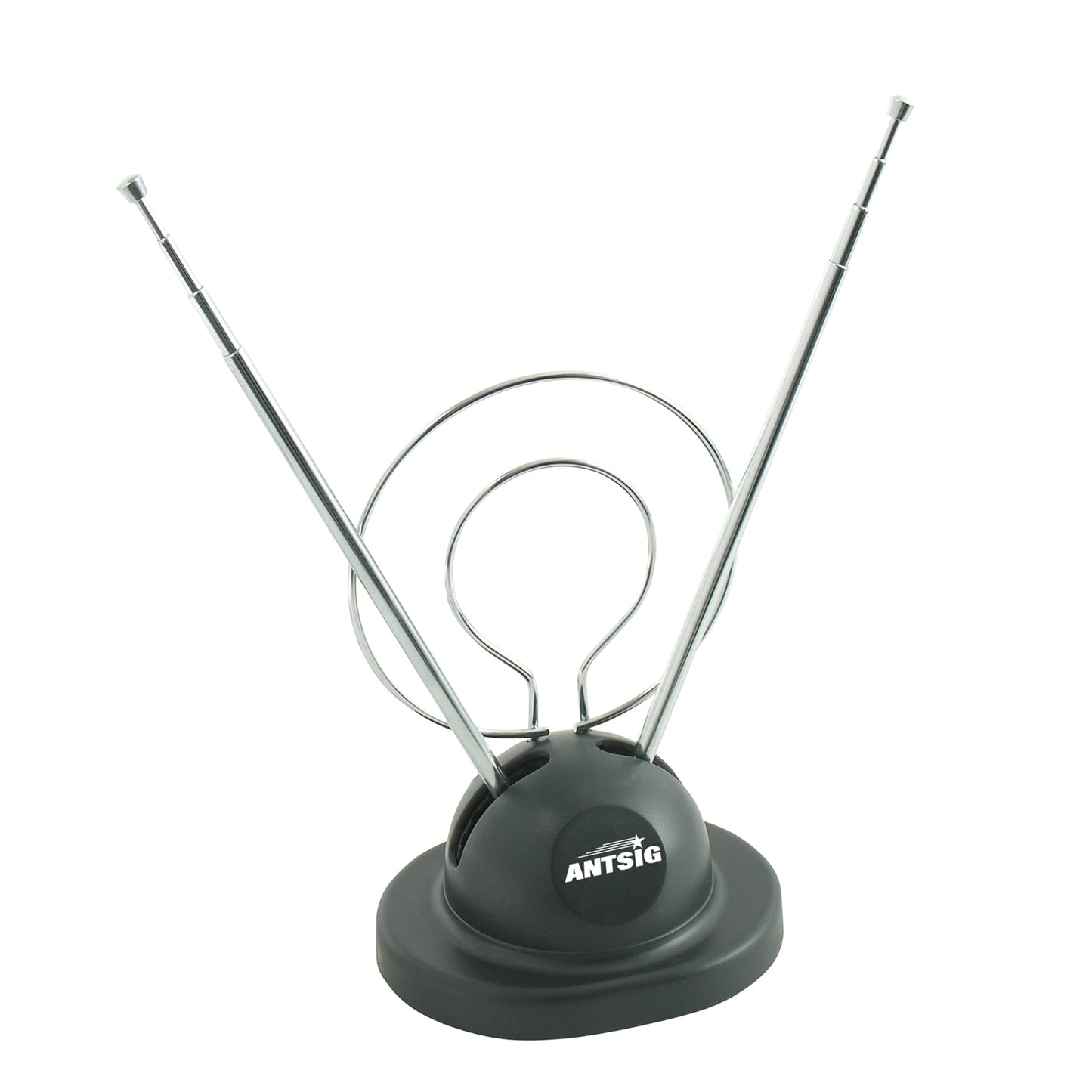 Antsig Black Indoor Digital Antenna - 14 x 26cm