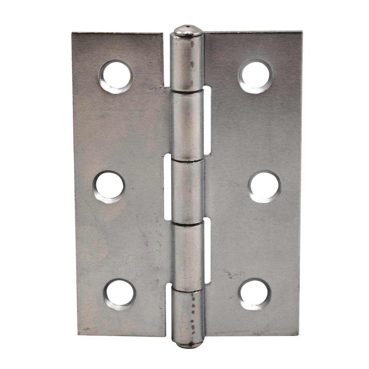 Lane Zinc Plated Butt Hinge 70x50x1.6mm Loose Pin Durasmooth