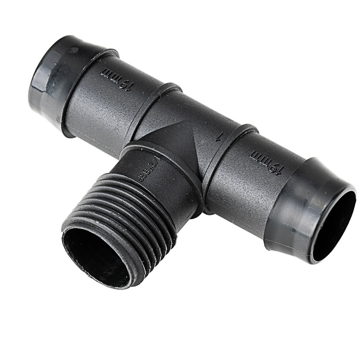 K Rain Barbed Tee - 19mm x 15mm Male - 10 Pack - 110 x 20 x 280mm