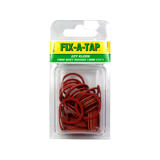 Fix a Tap Ezy Kleen Fibre Body Washer 50 Pack 13mm Red Leak Repair