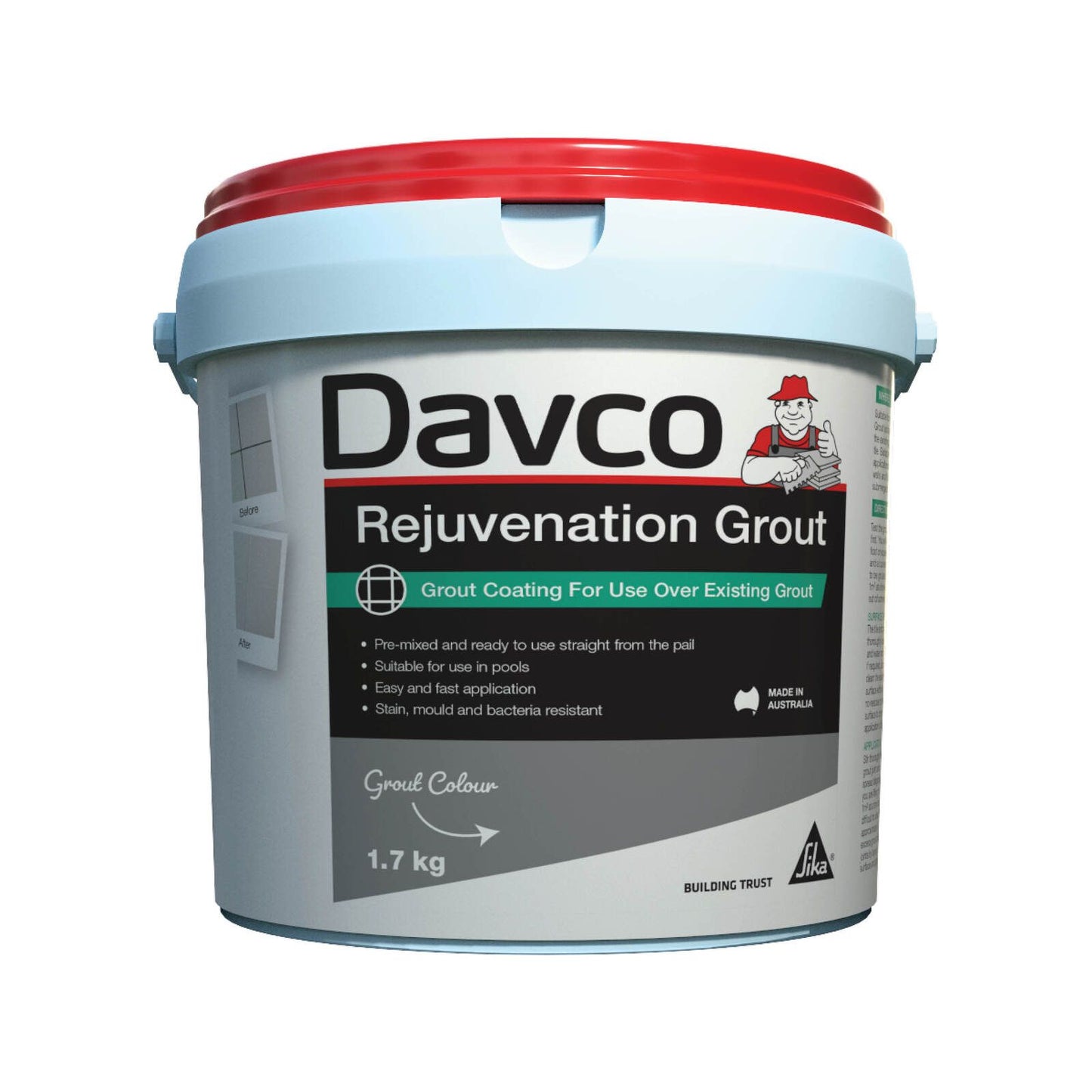Davco Rejuvenation Grout - 1.7kg - Picket Fence