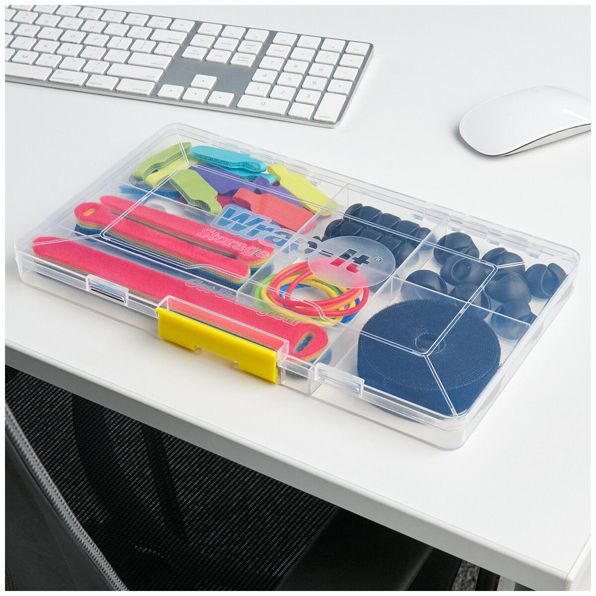 Wrap-It 75 Piece Cable Management Kit All-In-One 475-ULTCM-25