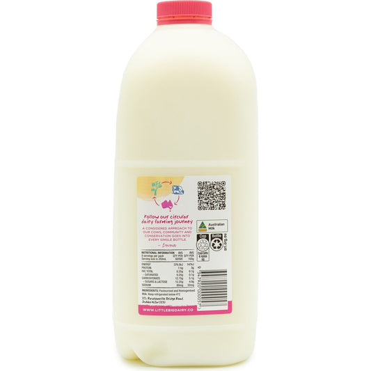 The Little Big Dairy Company No Cream Milk 2l