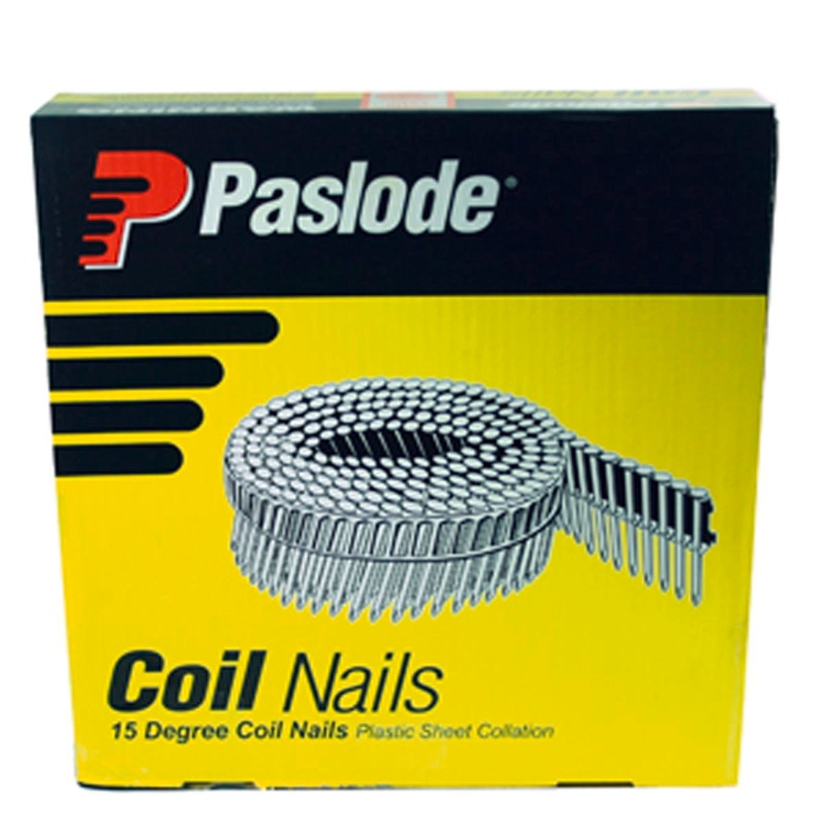 Paslode Coil Nails - 32mm - Electro Galvanised - 3600 Pack - 15 Degree