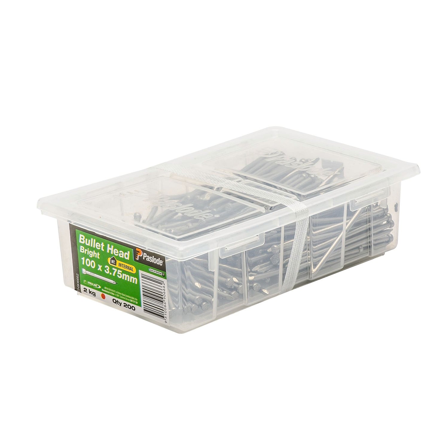 Paslode Bullet Head Nails - 100 x 3.75mm - 200 Pack