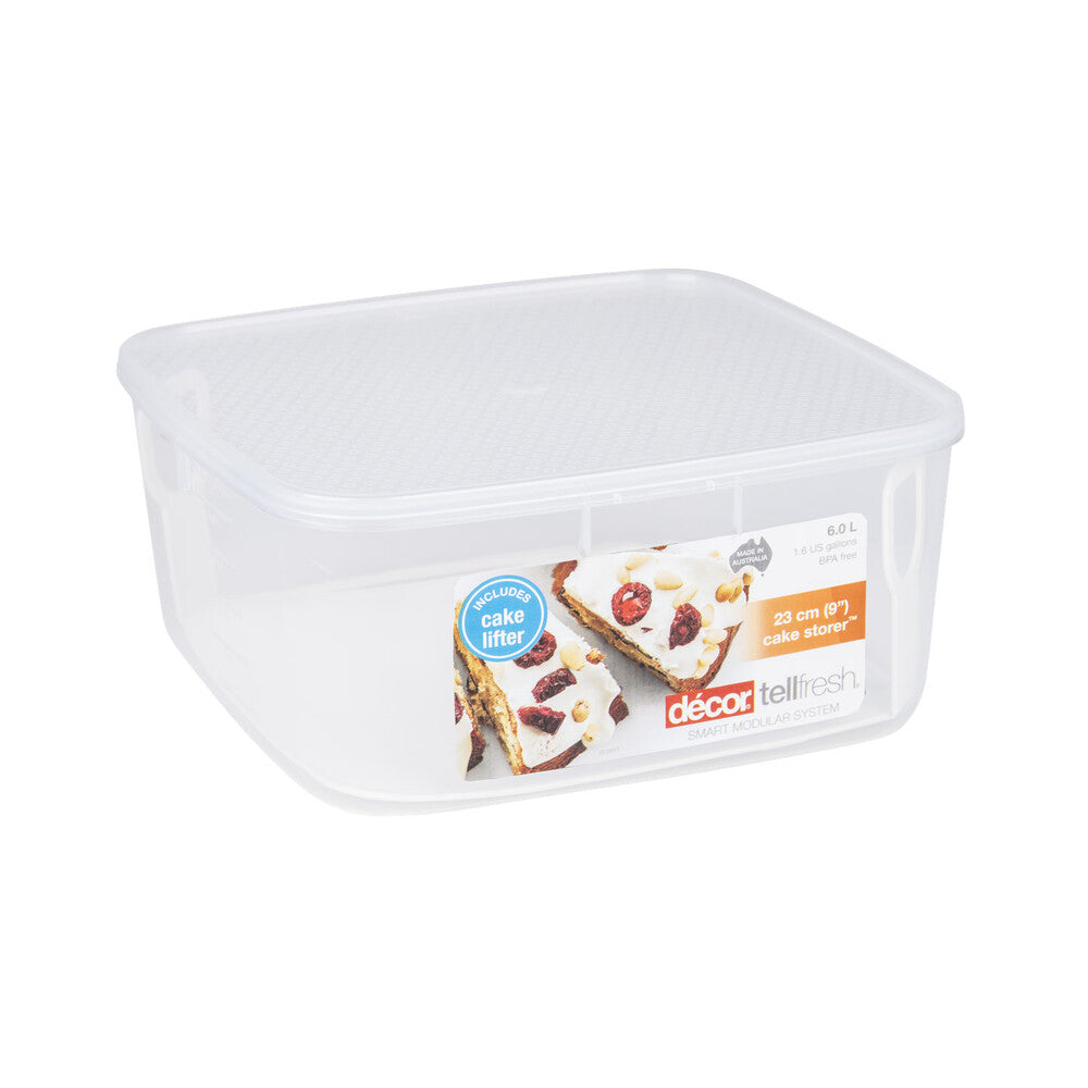 Decor Tellfresh Cake Storer 6l - 1 Each