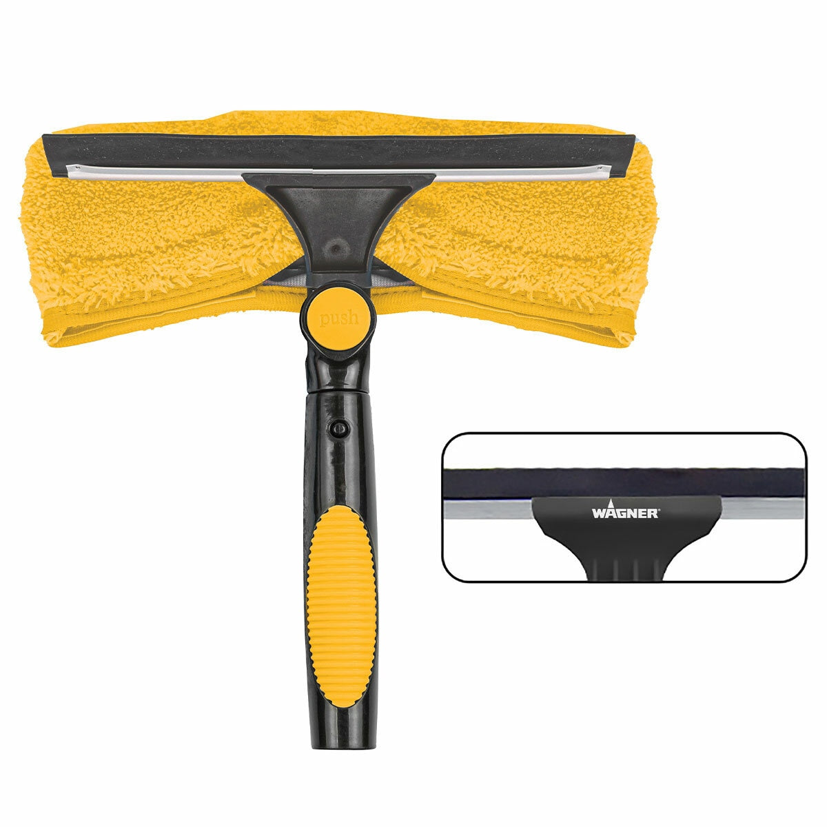 Wagner Multi-Purpose Cleaning Kit 5 Piece Set 130063CCF Yellow Black 3.65m