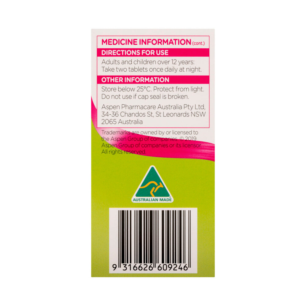 Coloxyl 120Mg Tablets - 100 pack