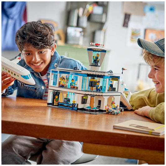Lego City Airport with Airplane 887-Piece Set 60502