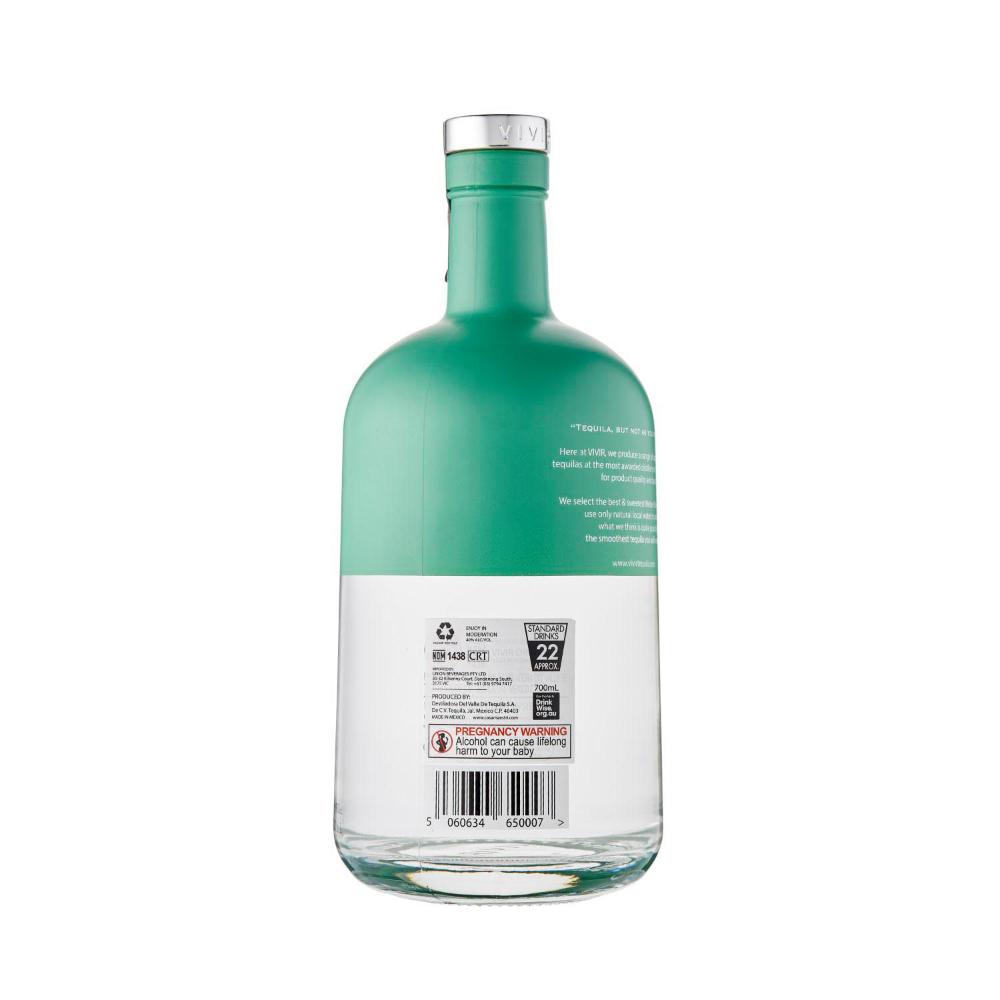 VIVIR Tequila Blanco 700ml - 1 Each